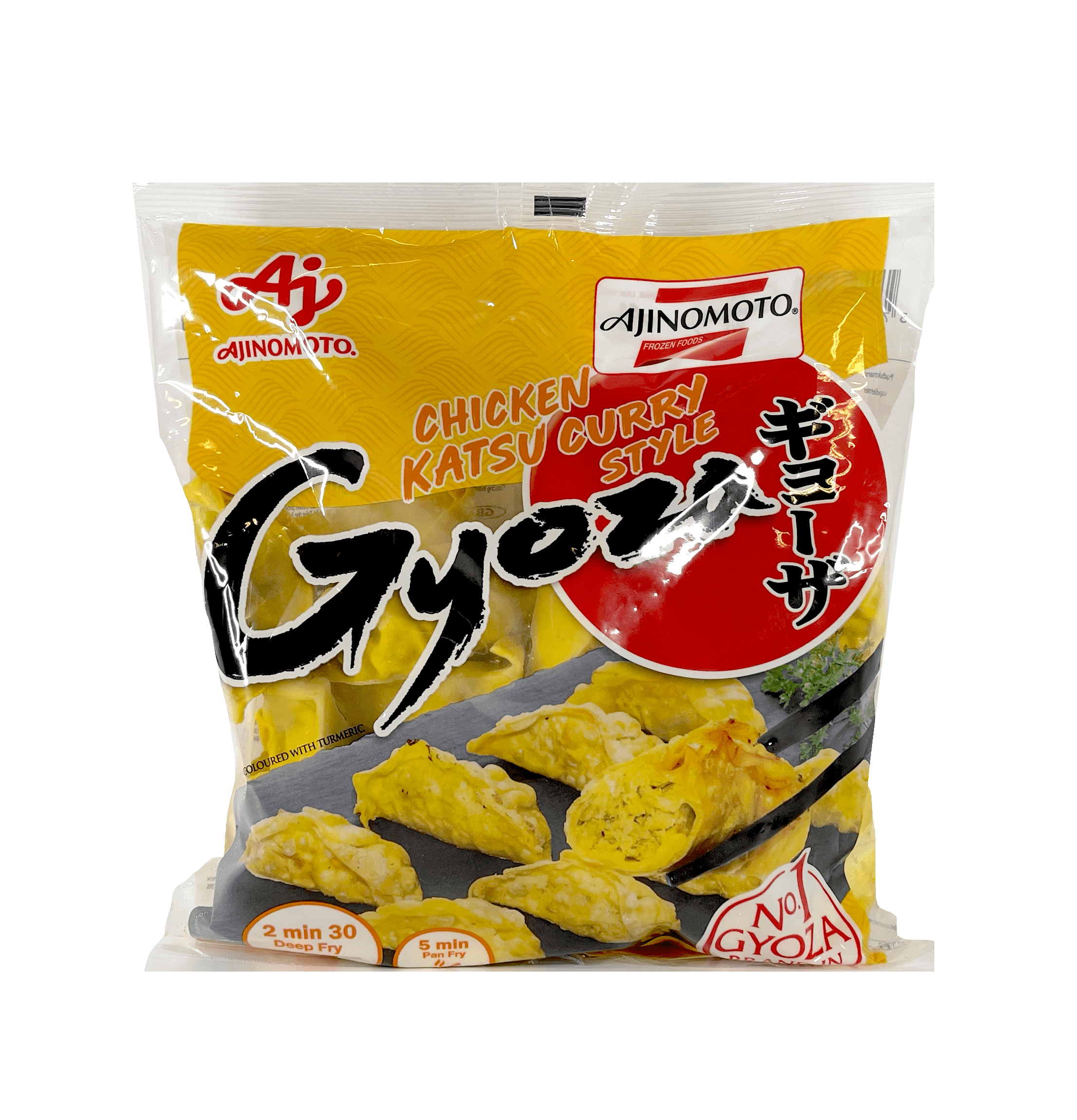 Gyoza Med Kyckling Fyllning och Curry Smak Fryst 600g Ajinomoto Polen